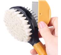 Brosse douce , Brosse à picots et Peigne à puces pour Chiot
