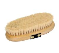 Brosse douce poils de chèvre Kerbl Brush&Co Beige 16,5x8,5 cm