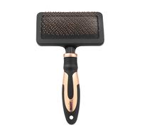 Brosse douce pour chien et chat Ebi Slicker Noir 18x7x4 cm