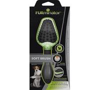 Brosse Douce pour Chiens et Chats FURminator 2 en 1 - Idéale pour Les Animaux sensibles - Nettoie Le Pelage en Douceur et Masse la Peau - Brosse Double pour Un toilettage en Douceur