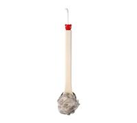 Brosse du corps de douche double face à poignée, douce et douce sur une peau sensible, 38x8 cm, épurateur arrière, pinceaux corporels, utilisation polyvalente pour la maison, accessoire de spa