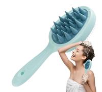 Brosse du cuir chevelu - peigne de 7,28 pouces | Handle ABS - Brosse de masseur de shampooing à deux usage avec CPU et dents TPE | Lavage de cheveux pour nettoyer le cuir chevelu nettoyage d'éliminati