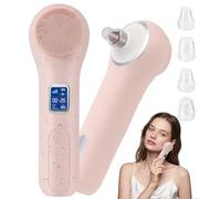 Brosse Électrique 2 En 1 pour le Visage,Brosse Nettoyante Electrique pour Femmes et Hommes,Étanche IPX7,Avec 5 Niveaux De Vibration et 3 Niveaux D'Aspiration,pour Tous Les Types de Peau