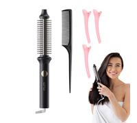 Brosse Électrique à Boucler | Peigne Rond Styling Électrique Autochauffant,Peigne Boucleur Sans Dommage Volume Arrêt Automatique Maison Salon Coiffure