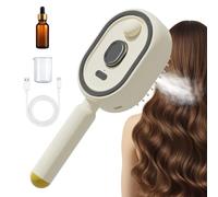 Brosse Électrique à Vapeur pour Cheveux Peigne à lumière rouge rechargeable