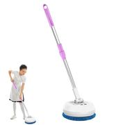 Brosse Électrique De 1200mAh - Nettoyer De Salle De Bain sans Fil 3,7 V, Poignée Réglable | Outil De Brosse Électrique Rotative, Épurateur De Douche De Carreaux De Baignoire, Dispositif De