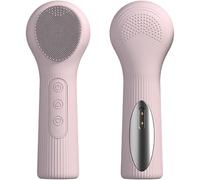 Brosse électrique de nettoyage du visage, épurateur de visage en silicone rechargeable et étanche pour un nettoyage en profondeur des pores, une exfoliation douce et un massage du visage pink