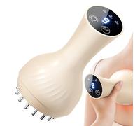 Brosse Électrique Méridien - Appareil de Sculpture Corporelle Électrique Sans Fil - Appareil Vibrant pour Sculpter les Muscles et Soulager le Ventre, Dos et Jambes