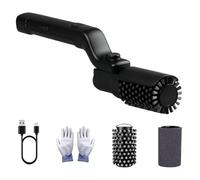 Brosse Électrique pour Barbecue, 180° Réglable, 90 Minutes d’Autonomie, Brosse Barbecue Électrique, Nettoyeur Rotatif pour Gril d'Extérieur avec 3 Vitesses et 2 Brosse pour Tous Les Barbecues