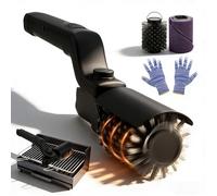Brosse électrique pour barbecue à batterie avec 3 niveaux de nettoyage, indicateur de batterie à 5 niveaux, tête réglable à 180 °, tête en acier inoxydable, étanche, durable, résistante aux
