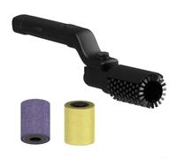 Brosse électrique pour barbecue - Brosse de nettoyage motorisée pour enlever les taches d'huile lourde - Outil de nettoyage automatique