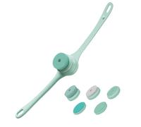 Brosse électrique pour le corps, brosse de bain électrique - Brosses pour le bain et le corps étanches à long manche - Brosse à grande batterie, épurateur de dos, 5 têtes de brosse pour bai