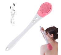 Brosse électrique pour le corps - Nettoyant réglable à 3 niveaux, outil de bain doux et imperméable | Appareil de Spa de soins de la peau Rechargeable, système d' douce et de Massage pour l