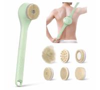 Brosse électrique pour le corps pour douche, brosse électrique rotative pour le dos, brosse exfoliante automatique, brosse de bain électrique rechargeable, brosse à dos électrique pour homme et femme