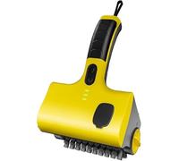 Brosse électrique rotative avec vitesses réglables et têtes rotatives - Brosse électrique sans fil pour nettoyage de salle de bain, cuisine et barbecue