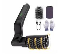 Brosse électrique sans fil pour barbecue - DEMA - Tête orientable à 180° - Vitesse de rotation 300-400 tr/min