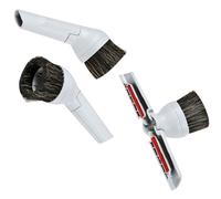 Electrolux ZE063 Accessoires Aspirateur 3 en 1 Brosse / Suceur Plat / Suceur Triangulaire , Noir