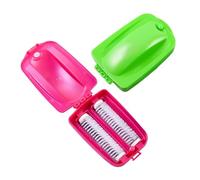 Brosse Électrostatique Brosse À Tapis 2 Pièces, Poils Doux, Collecteur De Saleté, Outil De Nettoyage Ménager