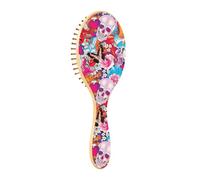 Brosse en bois Coeurs Crâne Heureux Halloween Fleurs Rustiques Safari Papillons Paddle Brosses à cheveux pour femmes Brosses à cheveux en bois naturel pour les femmes