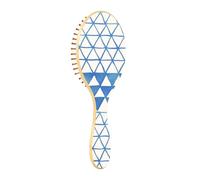 Brosse en bois triangulaire en bois Brosse à cheveux en bois Brosse de massage en bois