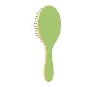 Brosse en bois vert gazon pour cheveux naturels Brosse en bois pour cheveux naturels Brosse en bois naturel