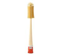 Brosse en Bouteille en Silicone, Combinaison Multi-têtes, 32,6x6,5 Cm, Brosse Plus Nettoyante À La Crevasse, Nettoyeur De Couvercle De Tasse Portable, Poils Flexibles À 360 °, pour Les Bouteilles