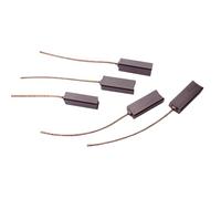 Brosse en carbone à haute résistance au cuivre for générateurs de voiture, 50/100/200/500 pièces, remplacement de brosse électrique 4.5 × 6.5 × 20mm(Quantity 100pcs)