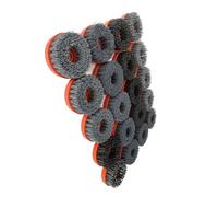 Brosse en carbure de silicium 110 mm for marbre antique for granit, abrasif circulaire for le nettoyage du béton wanglan(80,M16)