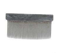 Brosse en crin de cheval 55 cm Accessoire violon en fer (peigne) | Outil de musique essentiel, élimine la poussière, démêle les cheveux en douceur, forme ergonomique plate, léger