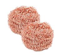 Brosse en cuivre pour nettoyage | Pinceau de cuisine, tampons de bol non rayés | Éliminateur de graisse pour hotte de four et ustensiles de cuisine et fournitures de récurage pour casseroles