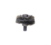 Brosse en fil d'acier pour machines de nettoyage de tuyaux de chaudière, poils en acier haute résistance, construction, compatible avec tuyaux de 35 à 60 mm (45 mm)