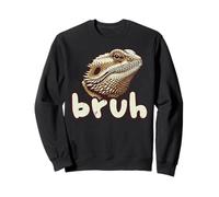 Brosse en Forme de Dragon Barbu Funny Beardie Meme pour Hommes, Femmes et Enfants Sweatshirt