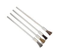 Brosse En Laiton Roues En Fil D'acier Brosses Perceuse Outils Rotatifs Ensemble D'élimination De La Rouille En Métal Pour Graveur Accessoires De Polissage Laiton Pour Le Nettoyage Des Perceuses