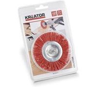 Kreator - Brosse Métallique Rotative Corindon Plate Ø 100 Mm