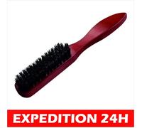 Brosse En Poil De Sanglier, Brosse Plaquante Cheveux, Brosse A Chignon, Brosse Pour Plaquer Les Cheveux Pour Femme Et Homme, Pour L