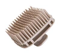 Brosse en silicone pour cuir chevelu - Peigne à récurer pratique pour cuir chevelu | Simple à utiliser à poils doux | Masseur carré du cuir chevelu pour hommes, femmes, enfants, animaux domestiques