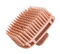 Brosse en silicone pour cuir chevelu - Peigne à récurer pratique pour cuir chevelu | Simple à utiliser à poils doux | Masseur carré du cuir chevelu pour hommes, femmes, enfants, animaux domestiques