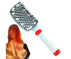 Brosse En Soies De Sanglier Brosse à Cheveux Anti-Statique Lissante | Brosse De Coiffure En Soies De Sanglier Pour le Coiffage à Rebrousse-Poil, le , le Salon, la Coiffure, le Peignage, la