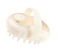 Brosse éplucheuse à tête flexible - Plan imperméable pour un nettoyage en profondeur et une connaissance paisible du bain - Ergonomique contre la douche antidérapante - Brosse pour cuir chevelu