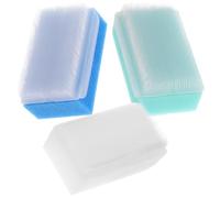 Brosse Éponge de Bain Bébé Shampoing, Lot de 3 Pièces, Douce
