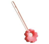 Brosse Éponge Fleur pour Bouteille, Manche Long Rose, Nettoyage | Éponge et Plastique, Forme Fleur Créative, Usage Maison, Salles de Bain et Restaurants, Portable et Suspendue