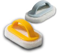 Brosse Éponge Ligne d'eau,Brosse ÉPonge Ligne d'eau Brosse Piscine Nettoyage Et Accessoires,Brosse Ligne d'Eau Piscine pour Nettoyer Piscine Spa Baignoires Murs 2 Pièces