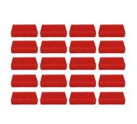 Brosse Éponge Multifonction 20pcs, Nettoyage Cuisine, Antitache et Détachant, Couleur Crème - Matériau Doux et Durable, Usage Polyvalent pour Vaisselle et Surfaces (20 pièces)