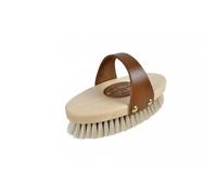 Brosse équitation douce Borstiq Goathair Marron Très PM