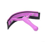Brosse ergonomique à gratter pour cheval - Peigne curry en plastique pour le toilettage et la perte de poils des chevaux - Accessoire de nettoyage stable essentiel pour l'entretien de la routine de