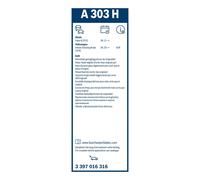 Brosse Essuie-Glace Arrière pour VW Skoda Arteon Fabia Id. Buzz Kodiaq Tiguan