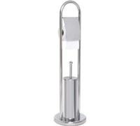 Brosse et dérouleur papier WC Chrome G