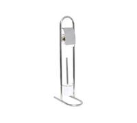 Brosse et dérouleur papier WC Inox