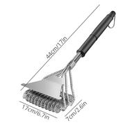 Brosse et grattoir pour gril,meilleur nettoyant pour barbecue,outils parfaits pour tous les types de grill,y compris Weber,accessoires idéaux pour barbecue - Type A