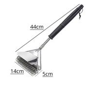 Brosse et grattoir pour gril,meilleur nettoyant pour barbecue,outils parfaits pour tous les types de grill,y compris Weber,accessoires idéaux pour barbecue - Type D